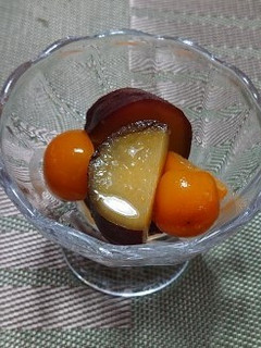 砂糖不使用!金柑とさつまいもの甘煮-レシピのメイン写真