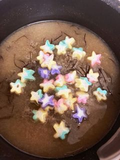 もずくとお麩のお味噌汁-レシピのメイン写真