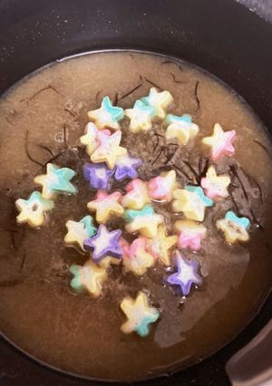 もずくとお麩のお味噌汁-レシピのメイン写真