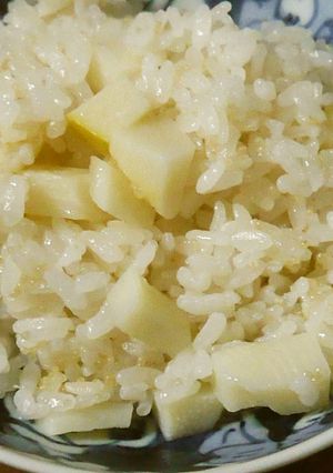 アマランサス入り筍ご飯-レシピのメイン写真