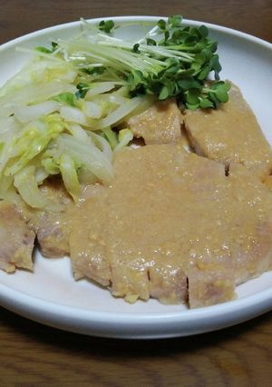 味噌豚-レシピのメイン写真