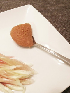 お酒のおつまみに!簡単味噌みょうが-レシピのメイン写真