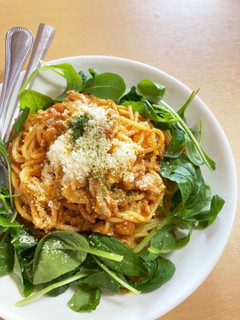 【電子レンジ料理】簡単ミートソースパスタ-レシピのメイン写真