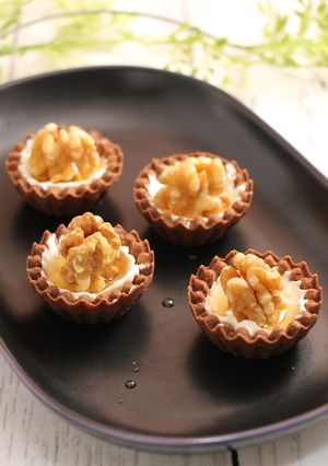 おつまみ！くるみのハニークリームチーズ-レシピのメイン写真