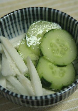 さっぱりシャキシャキ☆長芋の酢の物-レシピのメイン写真