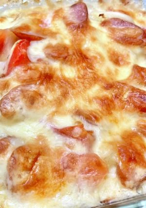 意外とおいしい！うどんグラタン-レシピのメイン写真