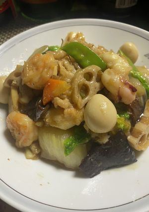 栄養満点　具材たっぷり　豪華　中華丼-レシピのメイン写真