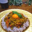 大豆のお肉でキーマカレー