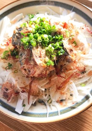 鯖缶と新玉ねぎのサラダ-レシピのメイン写真