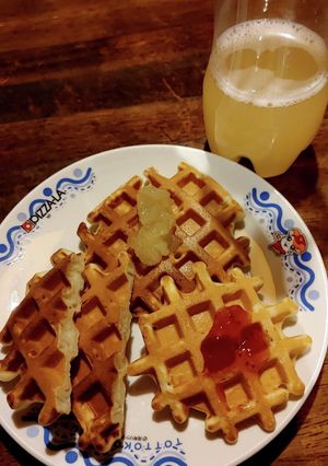 ワッフル生地にパラダイス酵母-レシピのメイン写真
