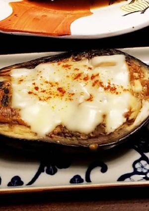 #フライパンで蒸し焼き　#茄子チーズ田楽-レシピのメイン写真