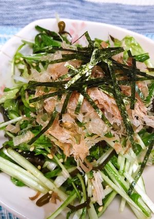 水菜のサラダ-レシピのメイン写真