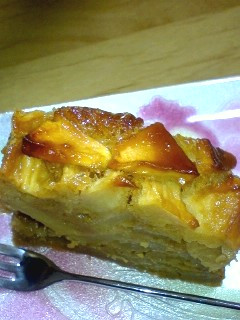 キャラメルりんごの簡単ケーキ-レシピのメイン写真