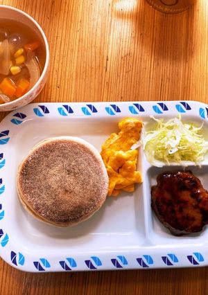 子どもと組み立て！バーガーランチ！-レシピのメイン写真