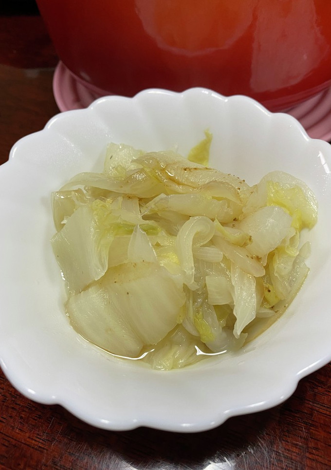 白菜と新玉ねぎのとろっと煮-レシピのメイン写真