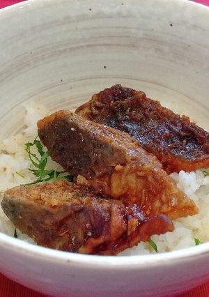 アジの蒲焼き丼-レシピのメイン写真