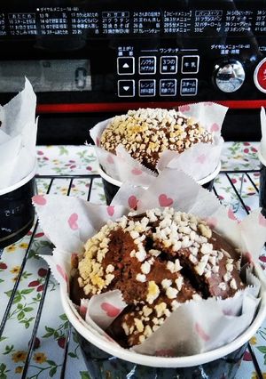 カップケーキ （チョコアイス使用して）-レシピのメイン写真