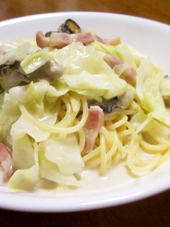 牡蠣とベーコンのパスタ-レシピのメイン写真