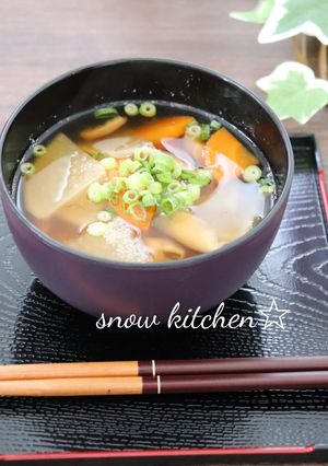 食物繊維たっぷり！おから汁-レシピのメイン写真