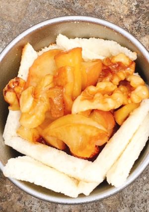 焼きアップルナッツのカラメルサンドカップ-レシピのメイン写真