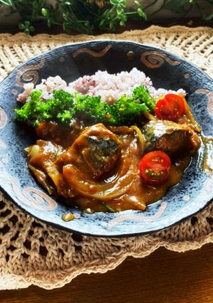 味噌の鯖缶で　　簡単カレー-レシピのメイン写真