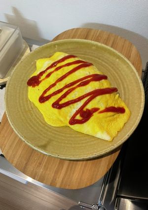 シンプルオムライス-レシピのメイン写真