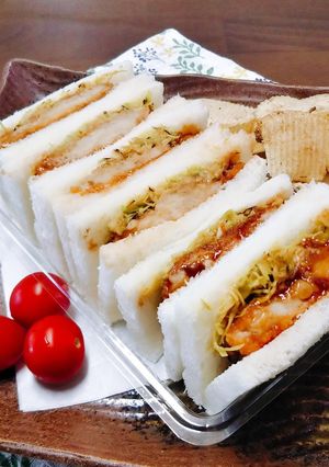 簡単コロッケサンド（市販コロッケ使用）-レシピのメイン写真