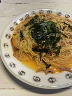 イカの塩辛パスタ-レシピのメイン写真