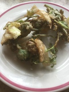 せりとそら豆のかき揚げ-レシピのメイン写真