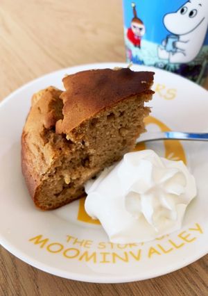 バナナと玄米粉のケーキ-レシピのメイン写真