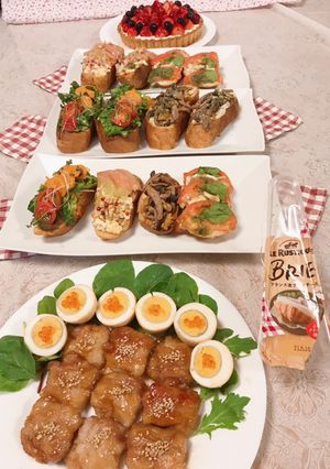 お夕飯♡5/8タルティーヌ♡-レシピのメイン写真
