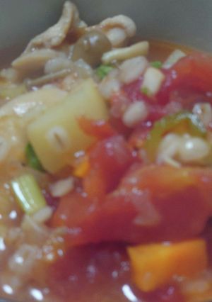 セロリのミネストローネ-レシピのメイン写真