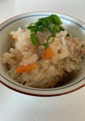 ゆかりのイブクロ　　五目ご飯-レシピのメイン写真