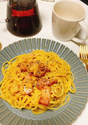 カルボナーラ-レシピのメイン写真