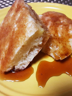 ホットケーキと黒蜜 -レシピのメイン写真
