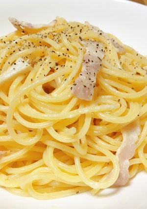 かんたん！牛乳で作るカルボナーラ☆-レシピのメイン写真