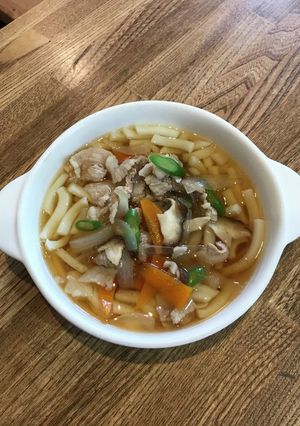 肉うどん-レシピのメイン写真