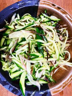 みょうがときゅうり、塩昆布の漬け物-レシピのメイン写真
