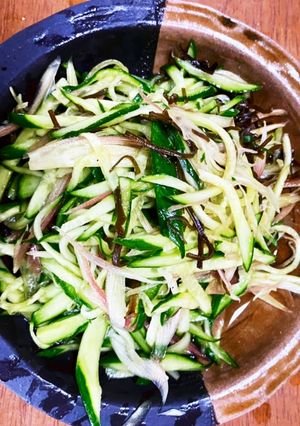 みょうがときゅうり、塩昆布の漬け物-レシピのメイン写真