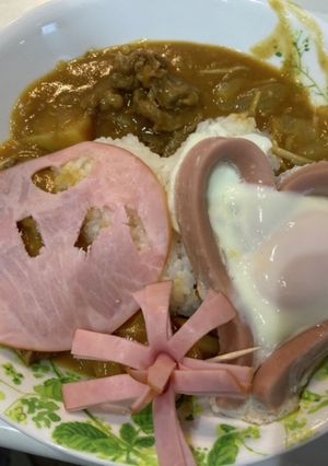 80母の日　カレー-レシピのメイン写真