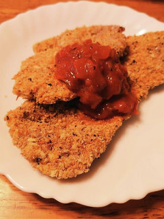 豚ヒレ肉の揚げないミラノ風カツレツ-レシピのメイン写真