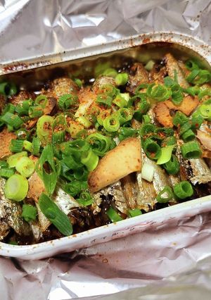 にんにく醤油☆缶ごと オイルサーディン-レシピのメイン写真