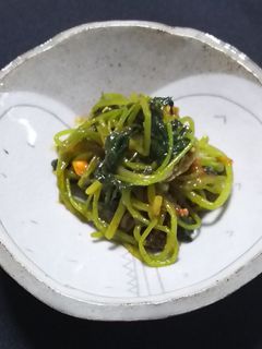 三つ葉のナムル-レシピのメイン写真