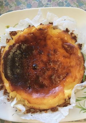ミキサーでバスクチーズケーキ-レシピのメイン写真