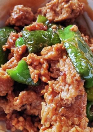 簡単！挽肉ゴロゴロ炒め-レシピのメイン写真