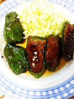 簡単ピーマンの肉詰め 料理上手と言われる-レシピのメイン写真