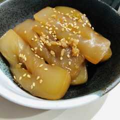 รูปของ 材料１つ！　こんにゃくの甘辛煮