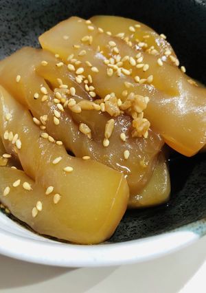 材料１つ！　こんにゃくの甘辛煮-レシピのメイン写真