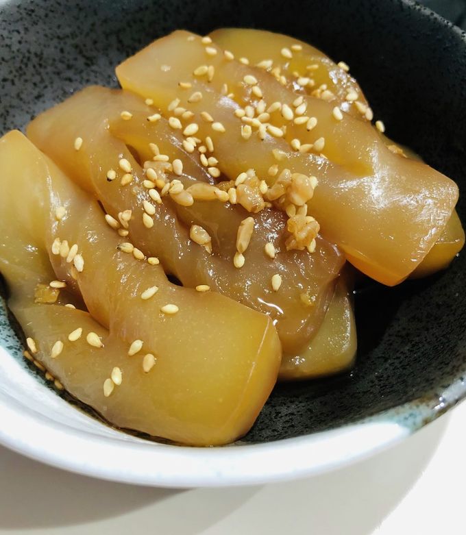 材料1つ！ こんにゃくの甘辛煮 by おっちょこちょいん 【クックパッド