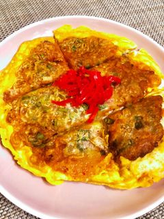 キムチ入りネギ焼きチヂミ風-レシピのメイン写真